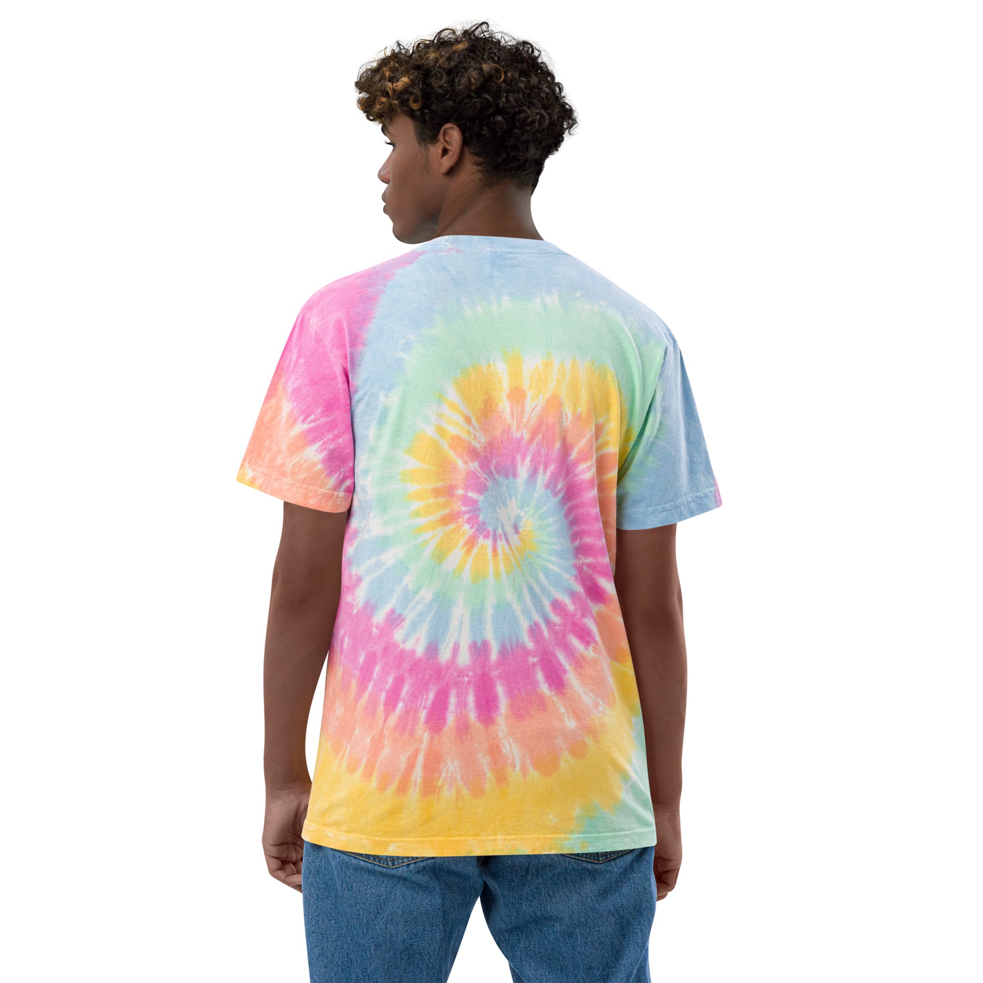 Pride Flag tie-dye t-shirt