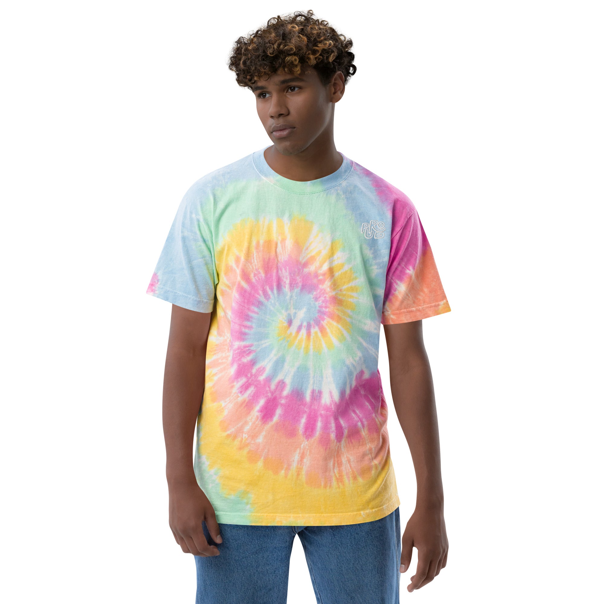 Pride Flag tie-dye t-shirt