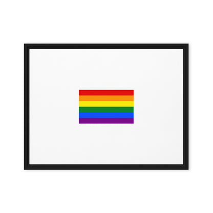 Framed canvas