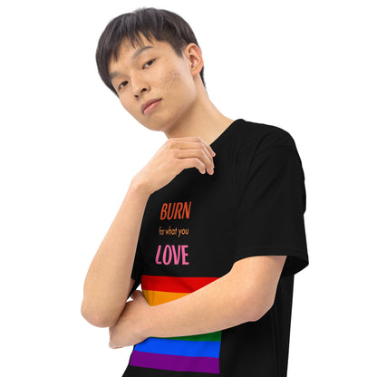 Burn for What You Love heavyweight tee