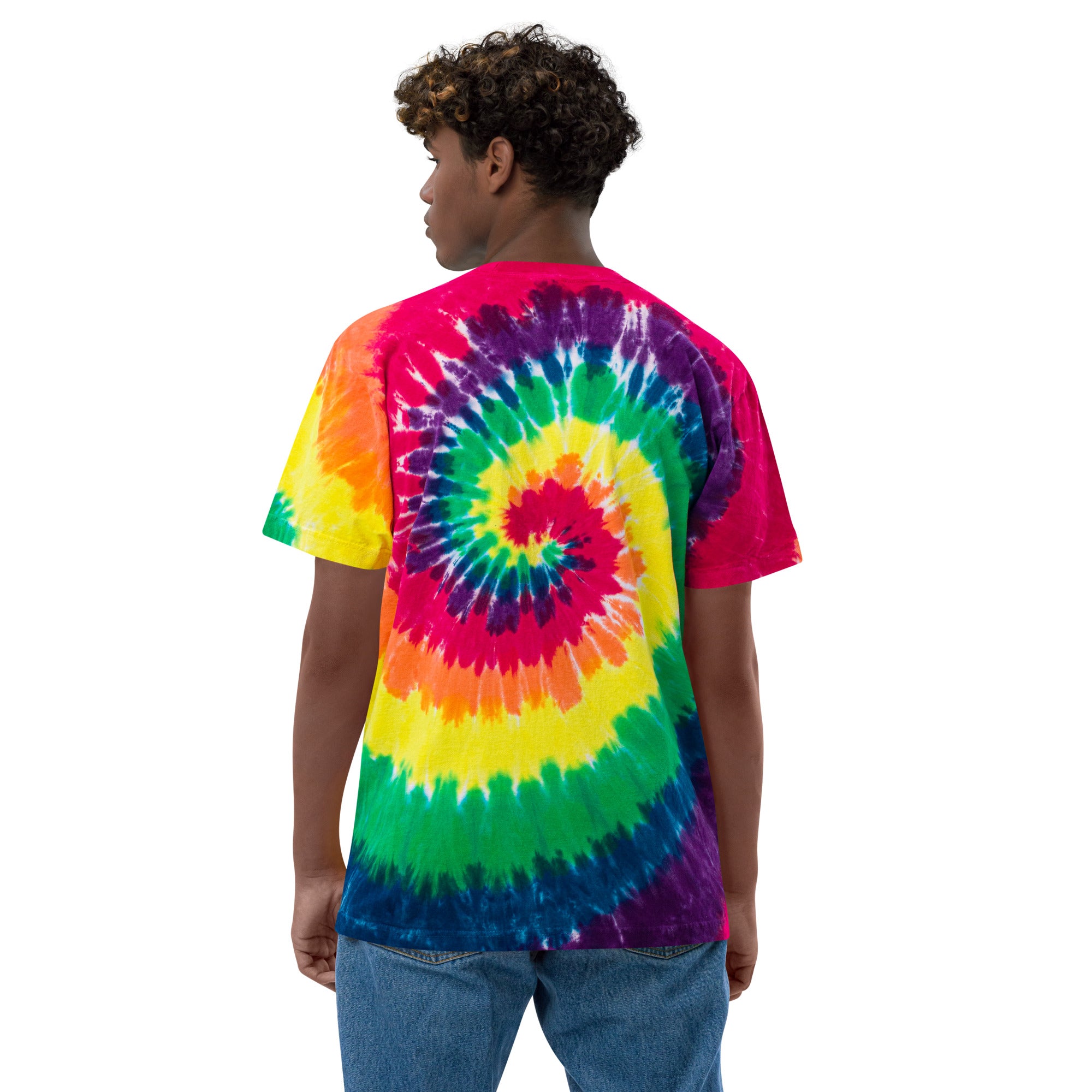 Pride Flag  tie-dye t-shirt