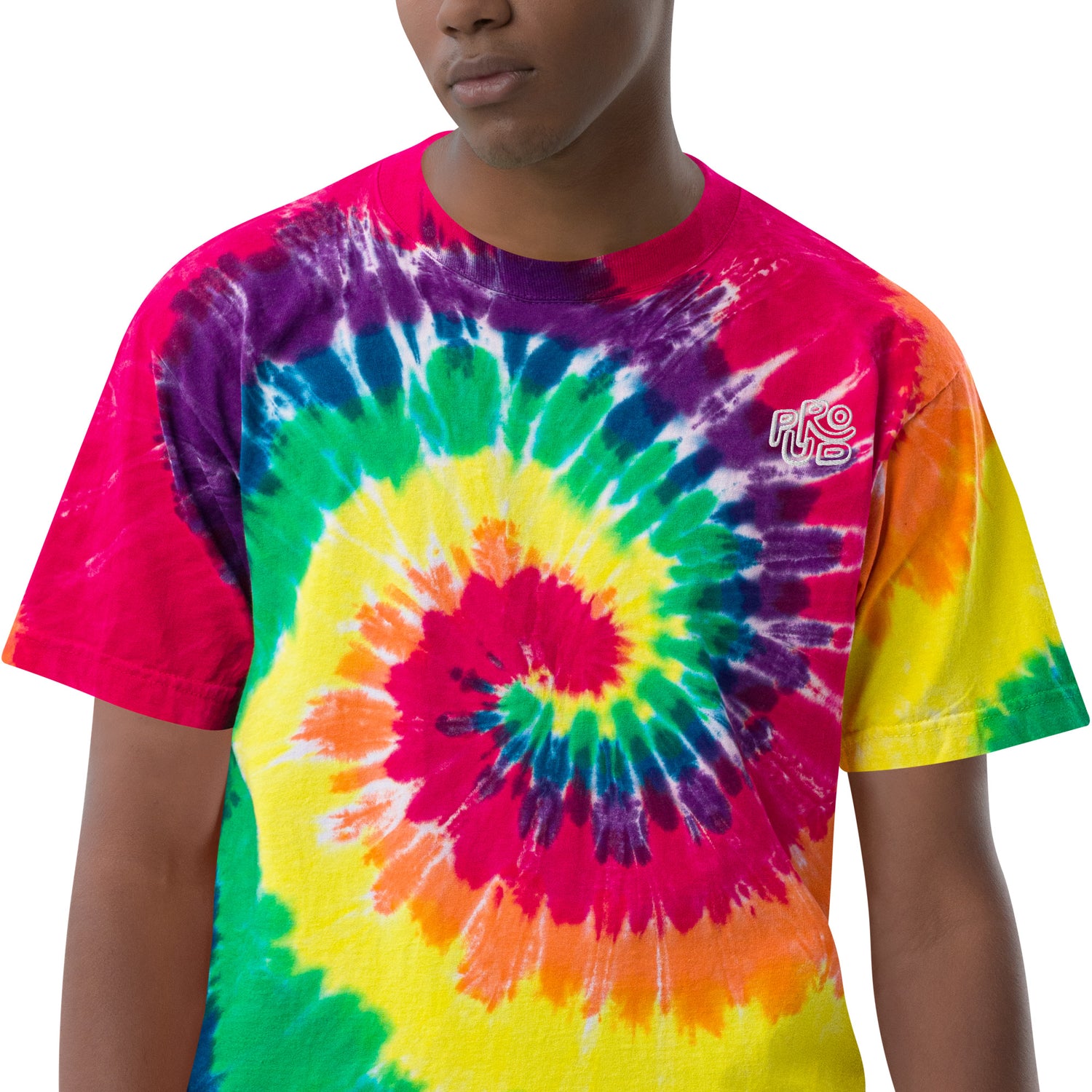 Pride Flag  tie-dye t-shirt