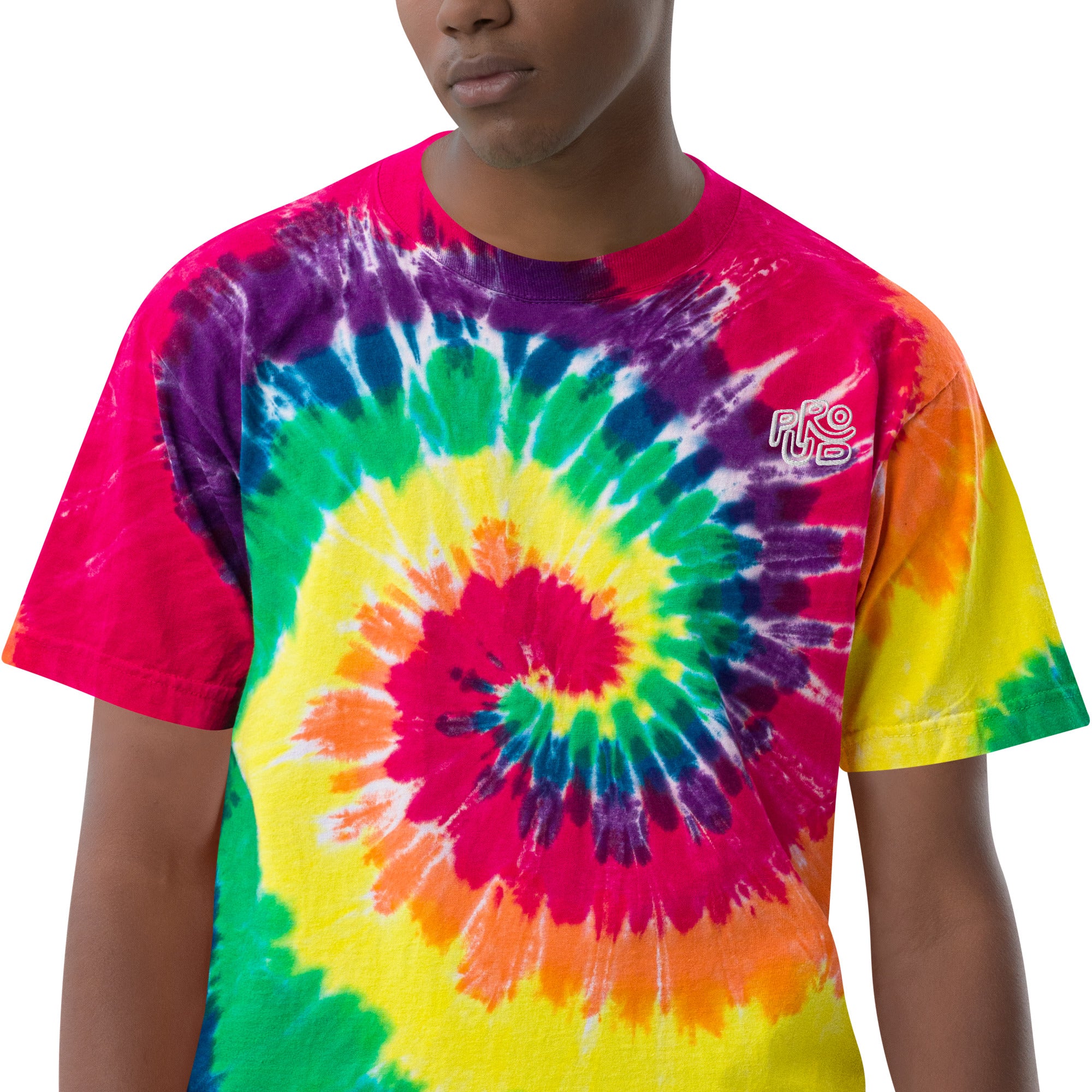 Pride Flag  tie-dye t-shirt