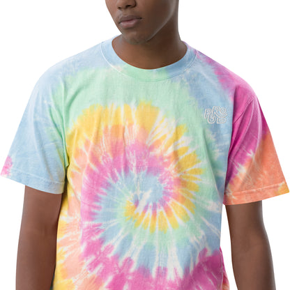 Pride Flag  tie-dye t-shirt